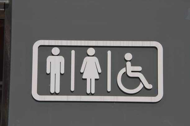 istock a sign for a public toilet 1457423733