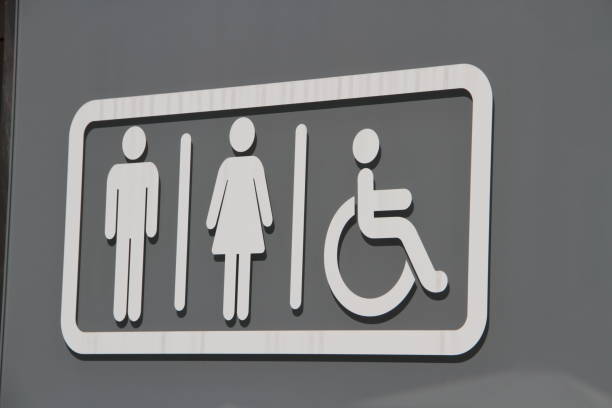 istock a sign for a public toilet 1457423737
