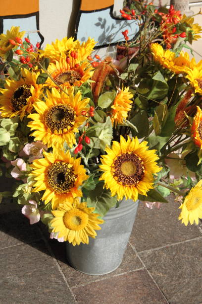 istock yellow sunflowers in a bucket 1457423841