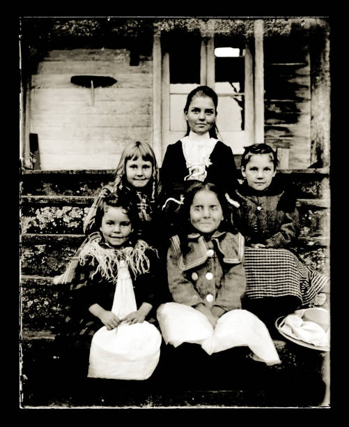 istock Portrait of Victorian-era Children, Circa 1890 1457424070