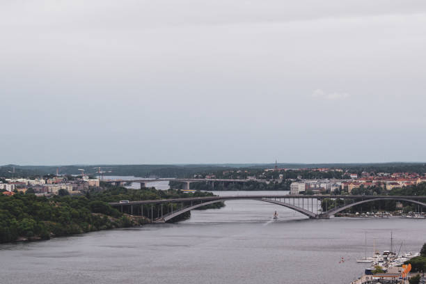 istock View of bridge over river against sky 1457433002