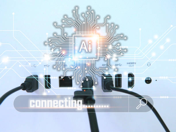 istock The concept of connecting things with artificial intelligence 1457435040
