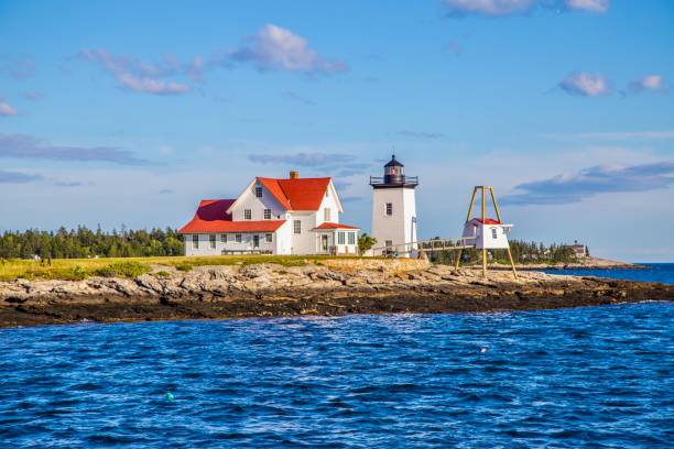 istock Curtis Island Light Camden Harbor Maine 1457440756
