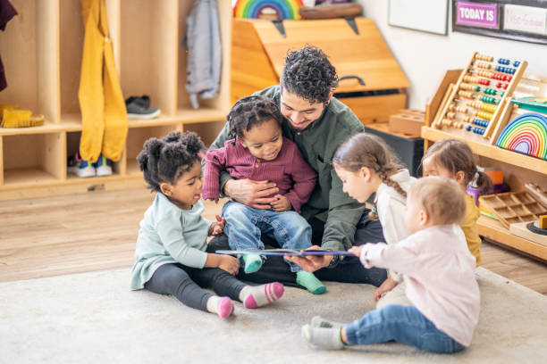 istock Story Time at Daycare 1457453516