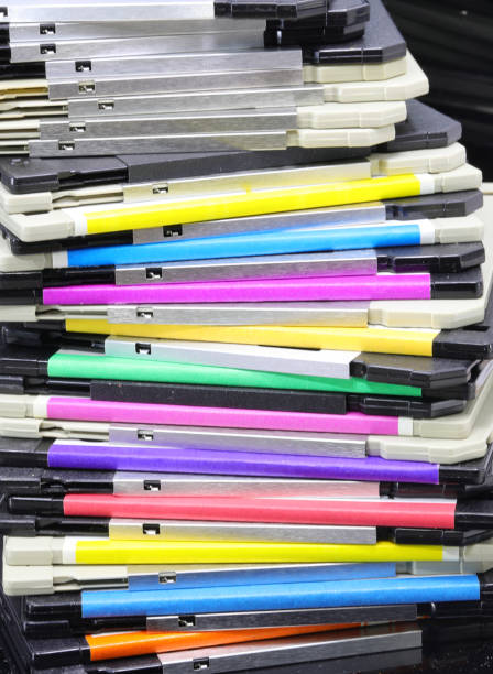istock floppy disks used to save computer data in the 90s 1457456040