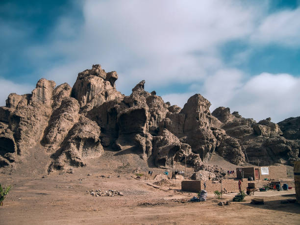 istock Quilmana rock formations, near Lima, PERU 1457466763