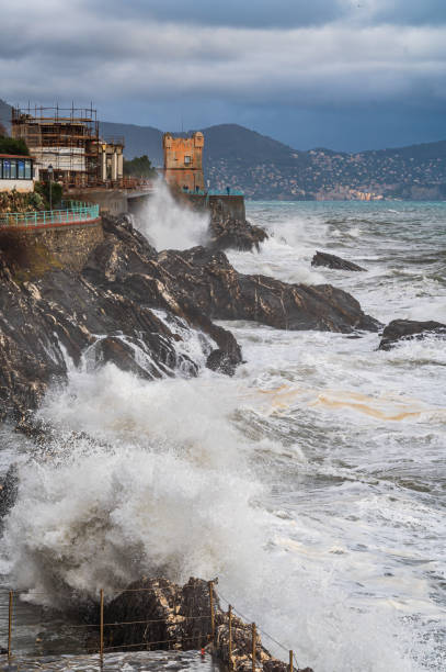 istock Coastal Storm in Nervi 1457474143