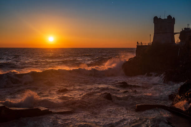 istock Coastal Storm in Nervi 1457474187