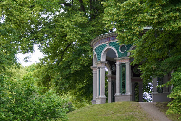 istock Old building in a park during summer 1457490648