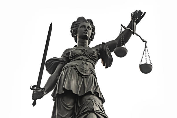 istock Symbol of Justizia figure 1457494175