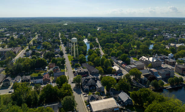 istock Aerial townscape Perth Ontario, Canada 1457497755