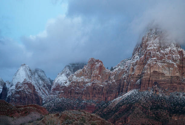 istock Zion Canyon Winter 1457499419