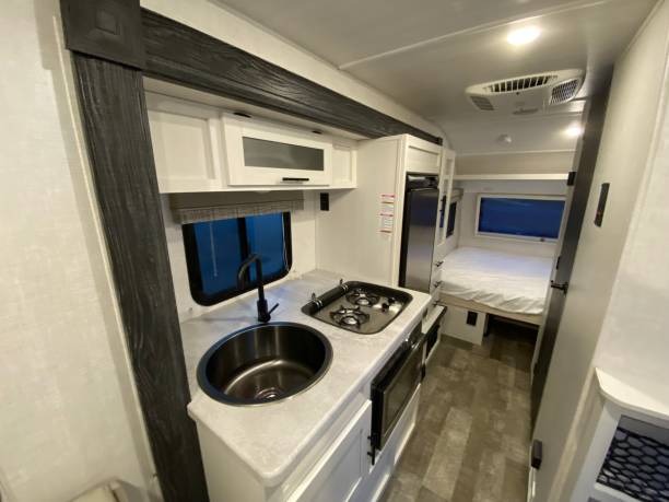 istock Travel Trailer RV Interior 1457502607