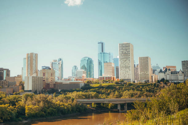 istock Cityscape of Edmonton, Alberta, Canada in the summertime 1457512327