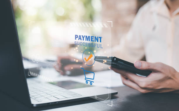 istock successful payment businessman through smart phones with modern technology,wallet app, banking and online shopping,Wireless financial transactions,Shopping service on The online web,Consumer society 1457514994