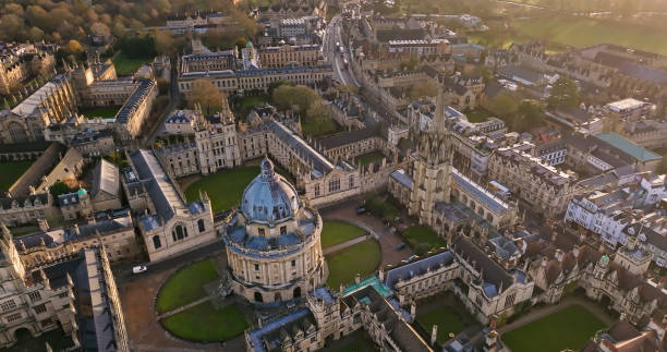 istock High Angle View of Radcliffe Square in Oxford 1457518830