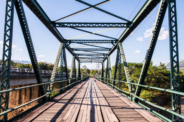 istock Memorial bridge at Mae Hong Son province 1457521274