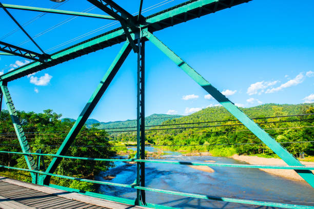 istock Memorial bridge at Mae Hong Son province 1457521311
