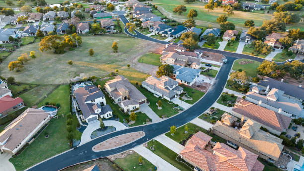 istock Texas suburb neighborhood at sunrise 1457535274