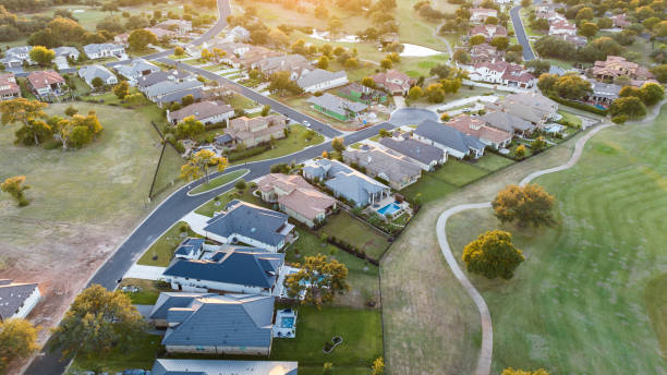 istock Texas suburb neighborhood at sunrise 1457535276