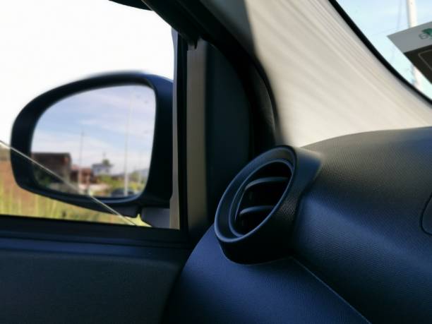 istock Image of car air vent on the dashboard. 1457536501