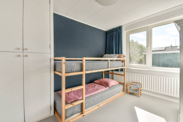 istock Stylish child bedroom at home 1457537712