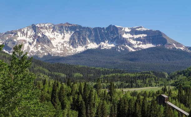 istock Breathtaking San Miguel Peak in summer 1457537907
