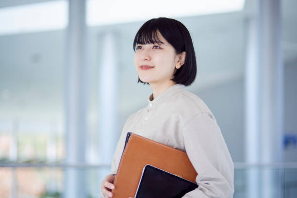 istock Japanese college girl 1457538547