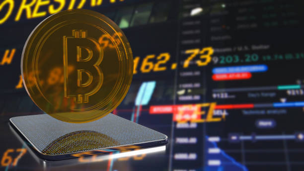 istock The  bitcoin on tablet  for business concept 3d rendering 1457546093
