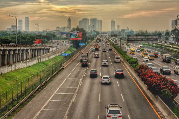 istock Urban street scene 1457566132