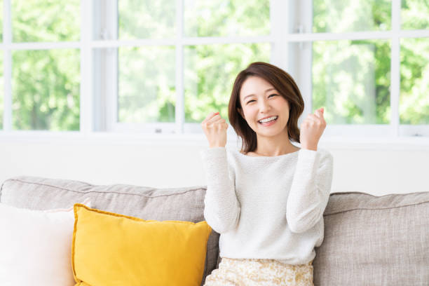 istock attractive asian woman relaxing 1457574322