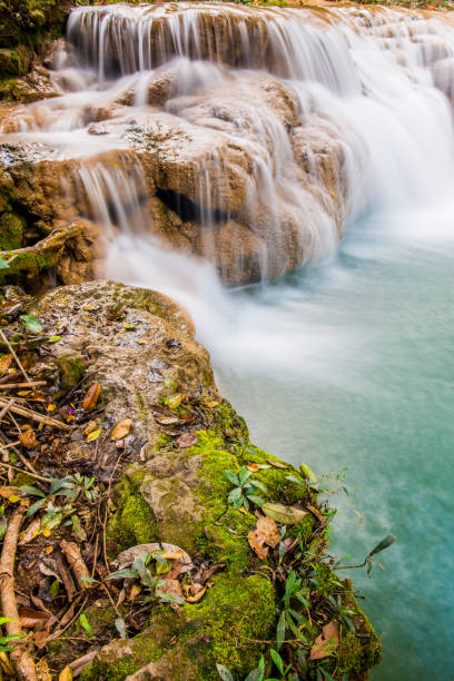 istock Tansawan waterfall in Doi Phu Nang national park 1457575486