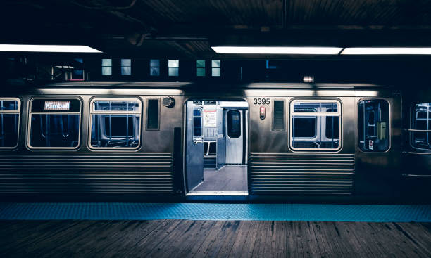 istock View of train at night 1457582831