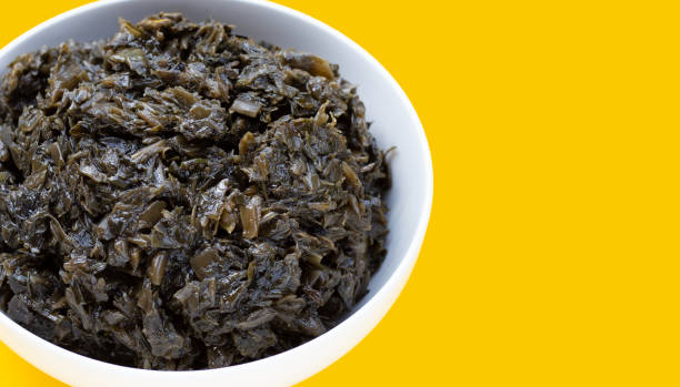 istock Olive Pickled Green Mustard with Mushroom 1457583777