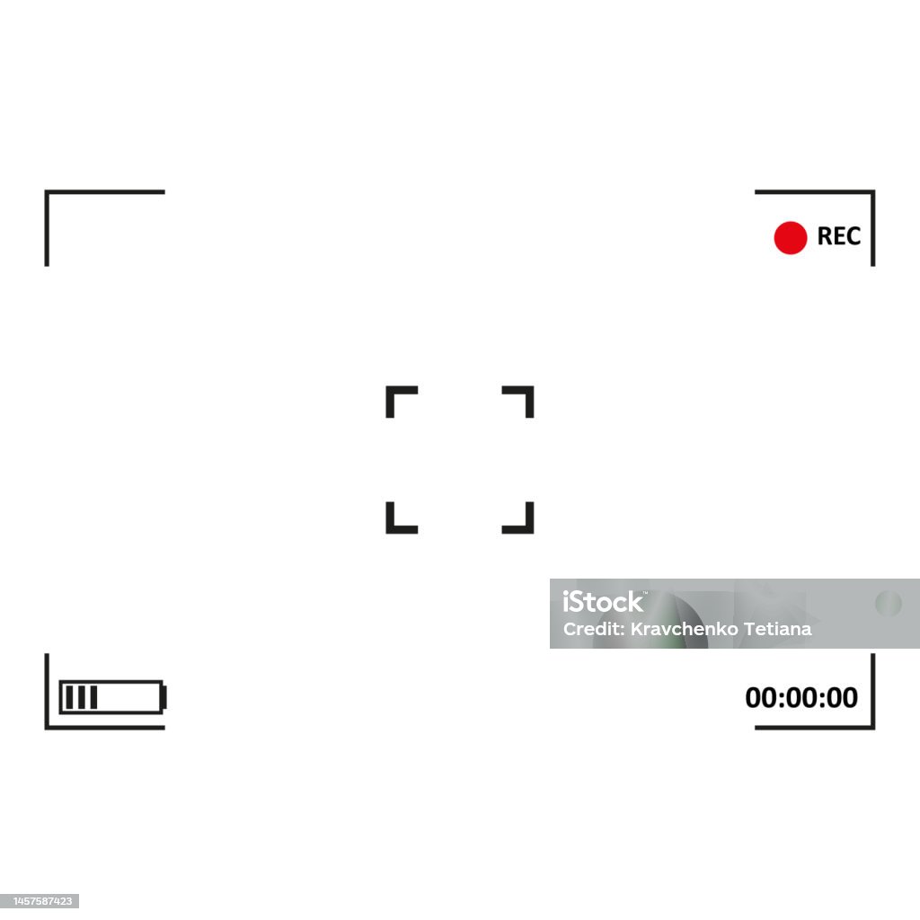Camera Frame Graphics Camera Frame Photo Frame Vector Illustration Stock Illustration ...