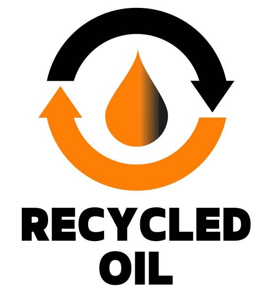 illustrations, cliparts, dessins animés et icônes de huile recyclée, panneau d’étiquette d’information. - fuel and power generation oil industry petroleum industry