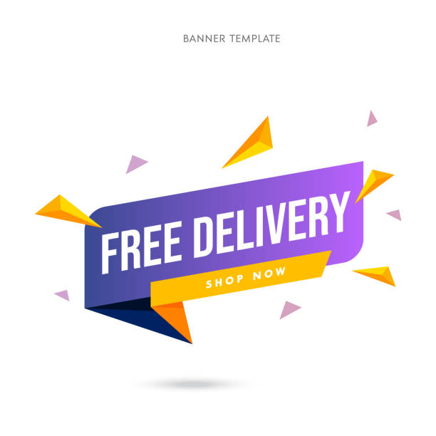 730+ Free Shipping Banner Stock Illustrations, Royalty-Free Vector