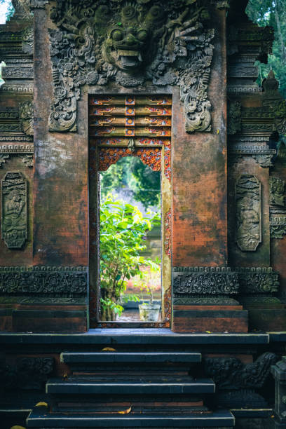 istock Gate in Tirta Empul temple Bali 1457618300