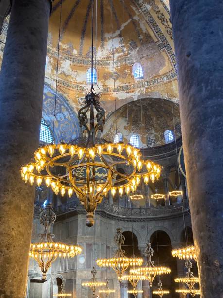 istock Turkey- Istanbul- Hagia Sophia Mosque inside 1457628806