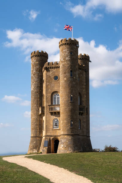 istock Broadway Tower at the top of Broadway Hill 1457637971