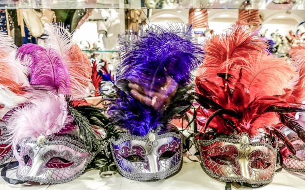 istock Venice carnival mask , during carnival in venice, italy 1457644398