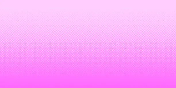 Vector illustration of Halftone background with Pink gradient - Trendy design