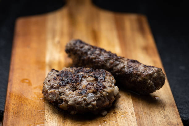 istock Traditional Bulgarian barbecued ground meat dish 1457648513