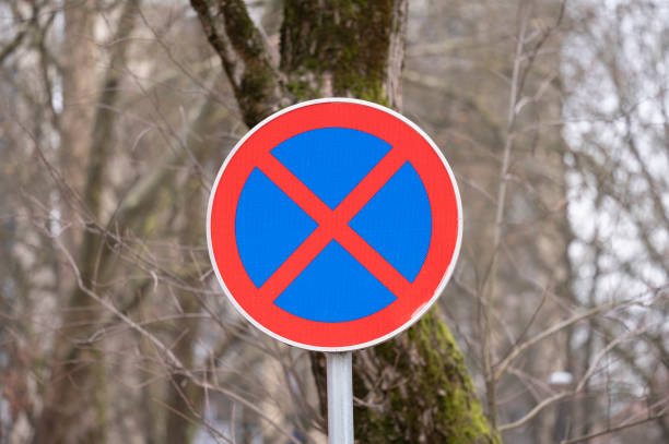 istock Prohibition signs and barriers. Stop and prohibited. 1457658077