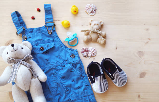 istock Summer baby boy clothes 1457665723
