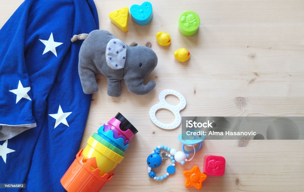 Baby and toddler toys Baby - Human Age Stock Photo