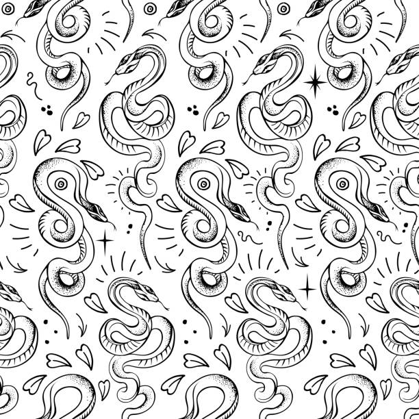 Snake Shield Pattern 710+ Snake Skin Patterns Cartoons Stock Photos, Pictures & Royalty-Free ...