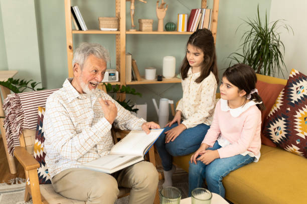 istock Playful grandfather 1457673105
