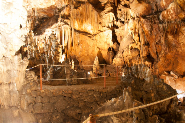 istock Beautiful cave rock formations in Croatia photo 1457693807