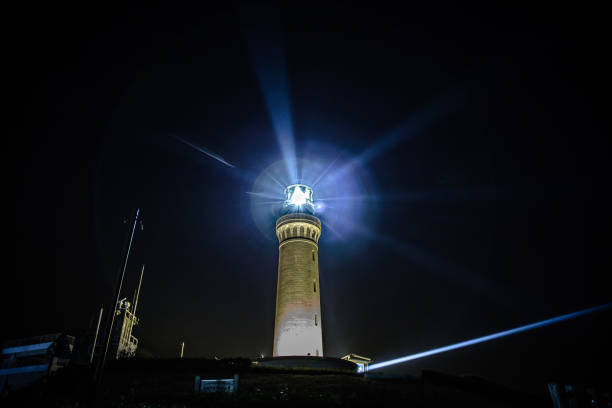 istock Lighthouse at TSUNOSHIMA in Yamaguchi, Japan 1457695108